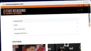 Publish Guest Post on fivereasonssports.com