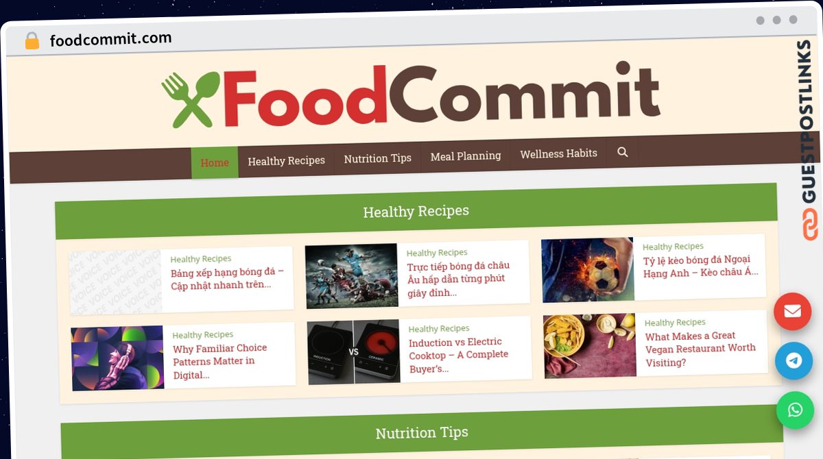 Publish Guest Post on foodcommit.com