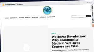 Publish Guest Post on friesandexercise.com