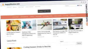 Publish Guest Post on happylifeview.com