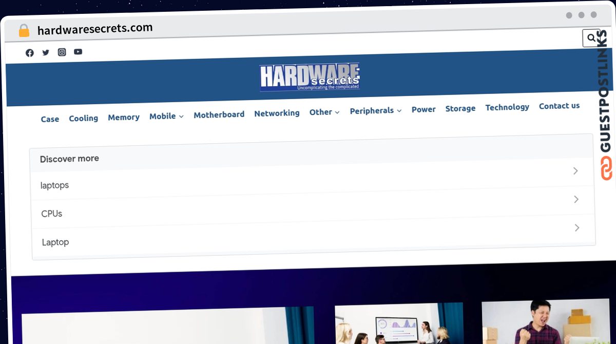 Publish Guest Post on hardwaresecrets.com