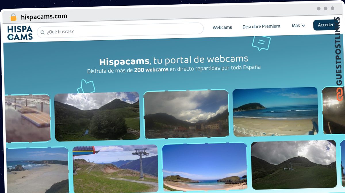 Publish Guest Post on hispacams.com