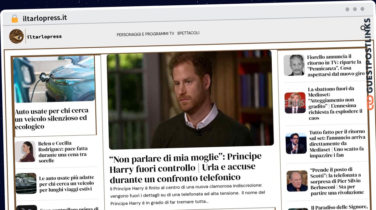 Publish Guest Post on iltarlopress.it