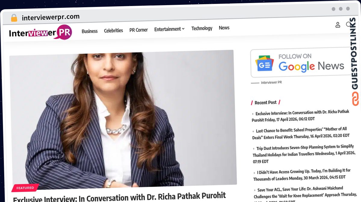 Publish Guest Post on interviewerpr.com