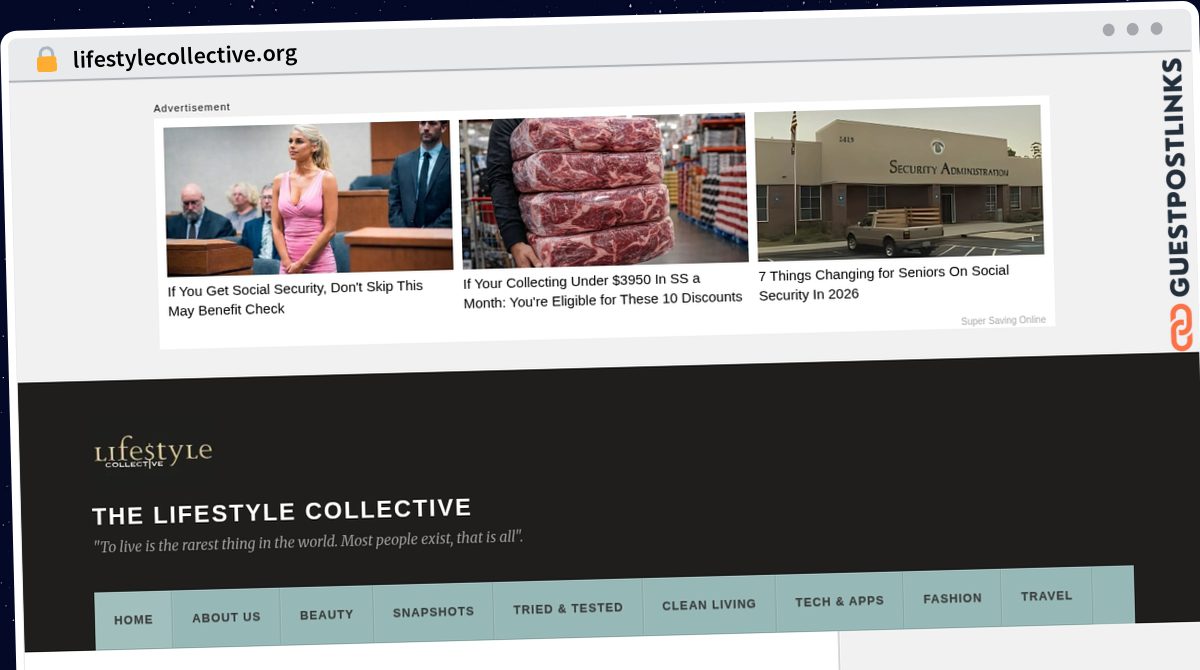 Publish Guest Post on lifestylecollective.org