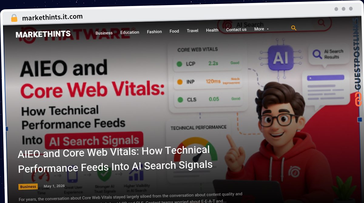 Publish Guest Post on markethints.it.com