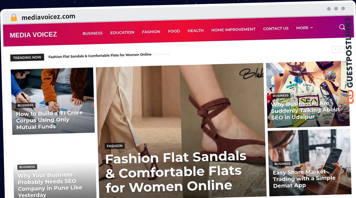 Publish Guest Post on mediavoicez.com