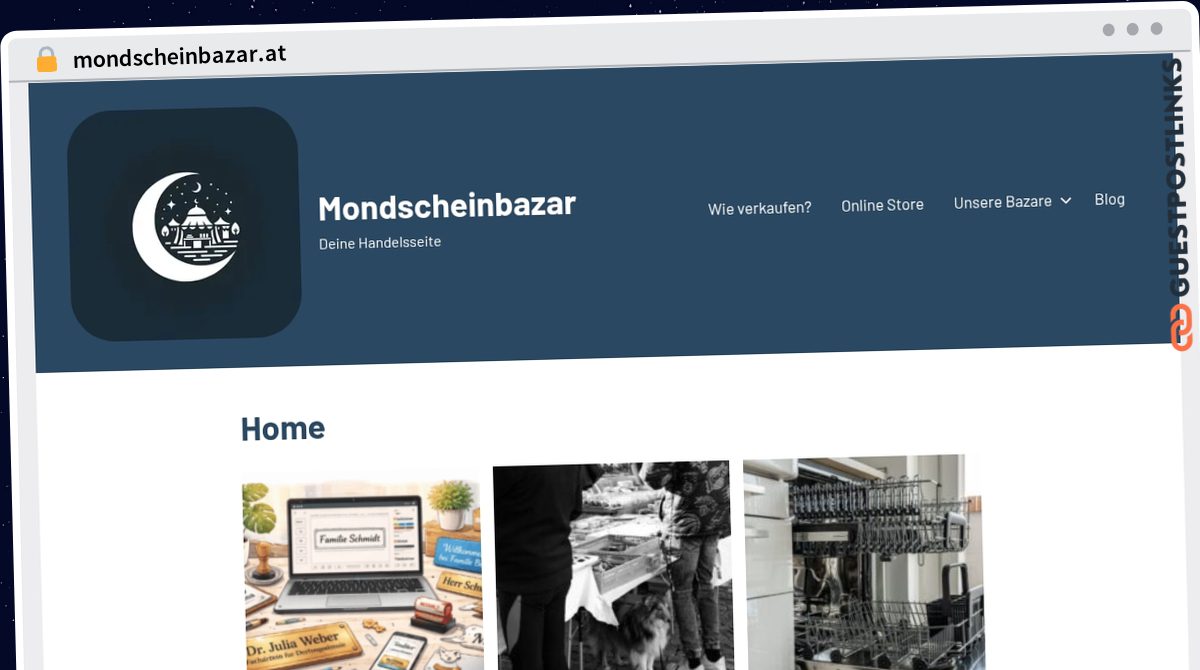 Publish Guest Post on mondscheinbazar.at