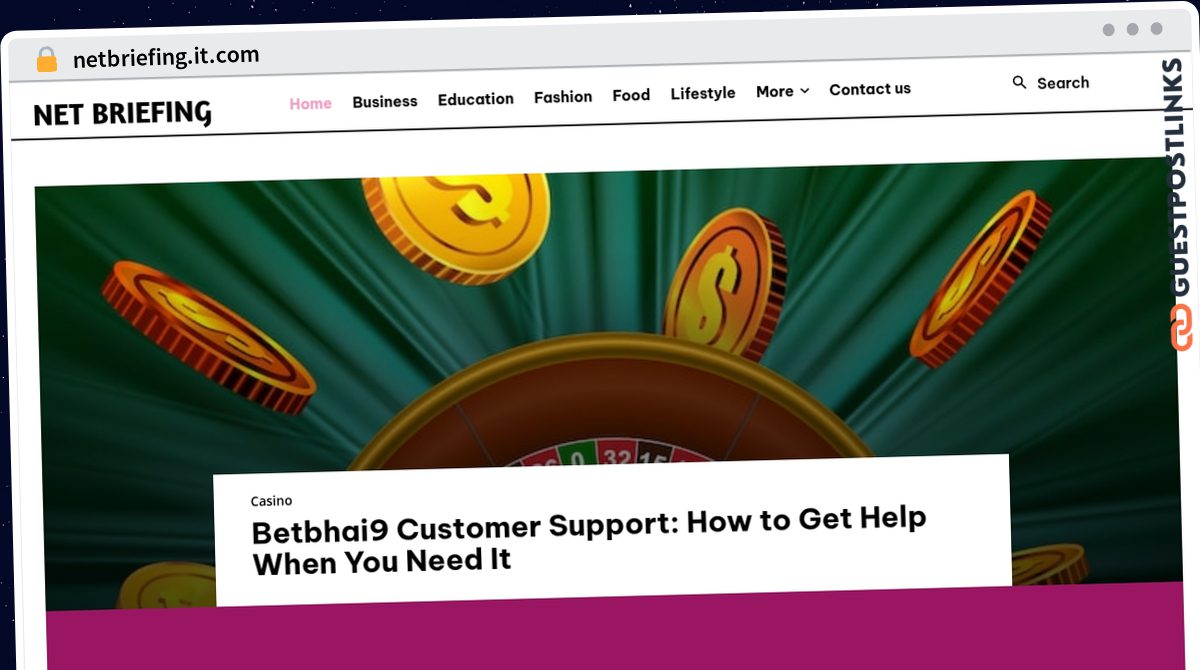Publish Guest Post on netbriefing.it.com