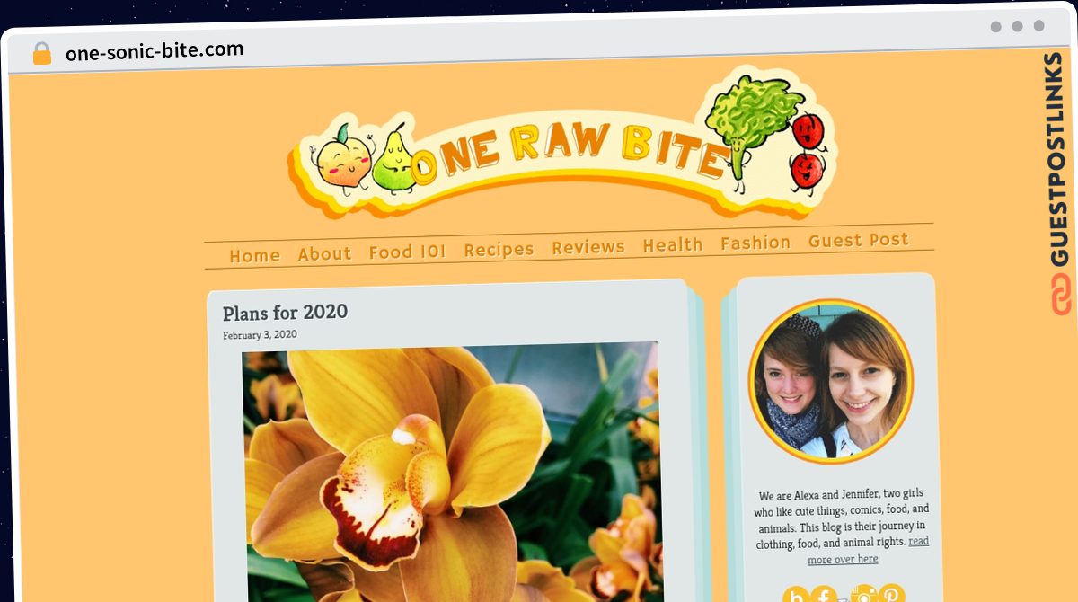 Publish Guest Post on one-sonic-bite.com