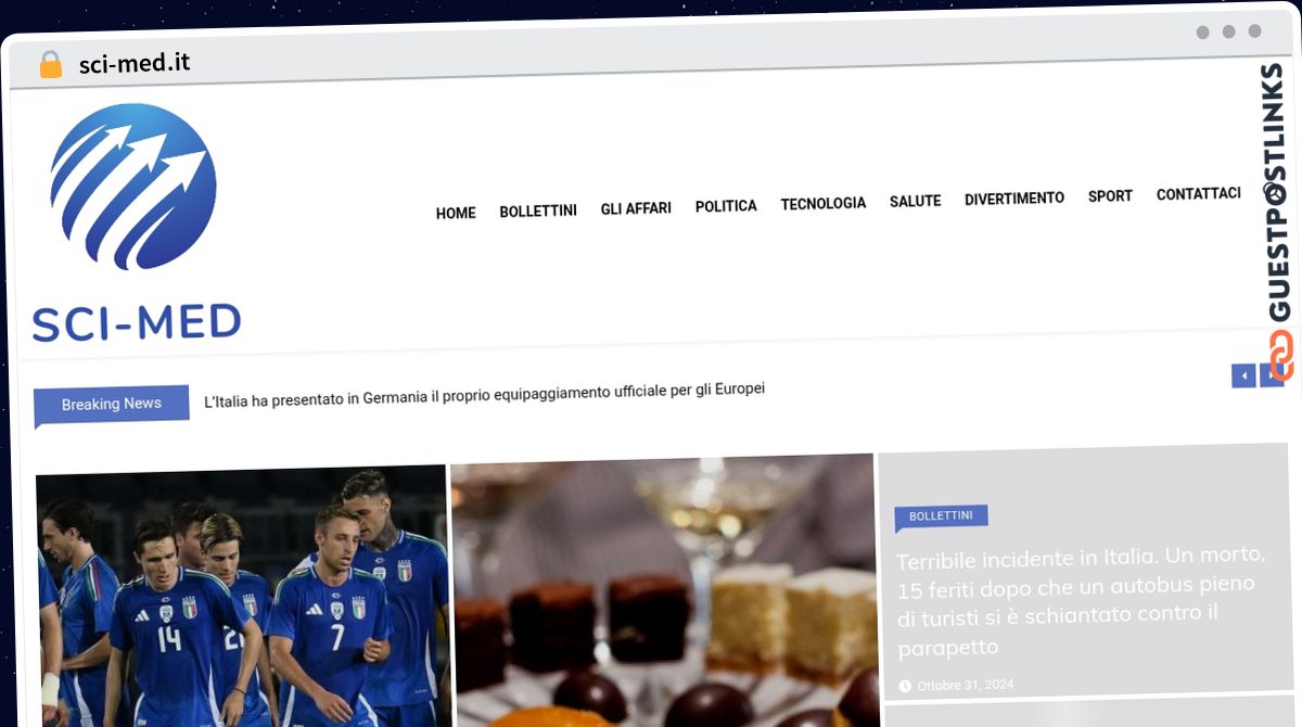 Publish Guest Post on sci-med.it