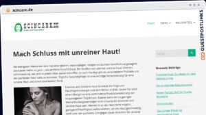 Publish Guest Post on scincare.de