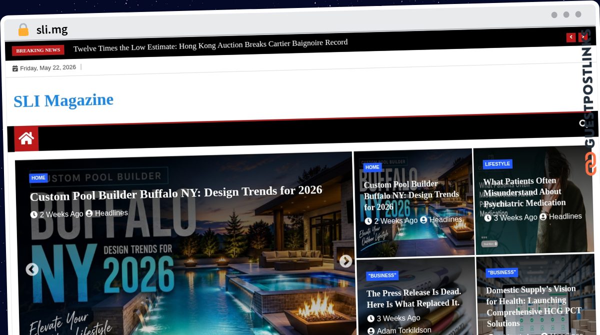 Publish Guest Post on sli.mg