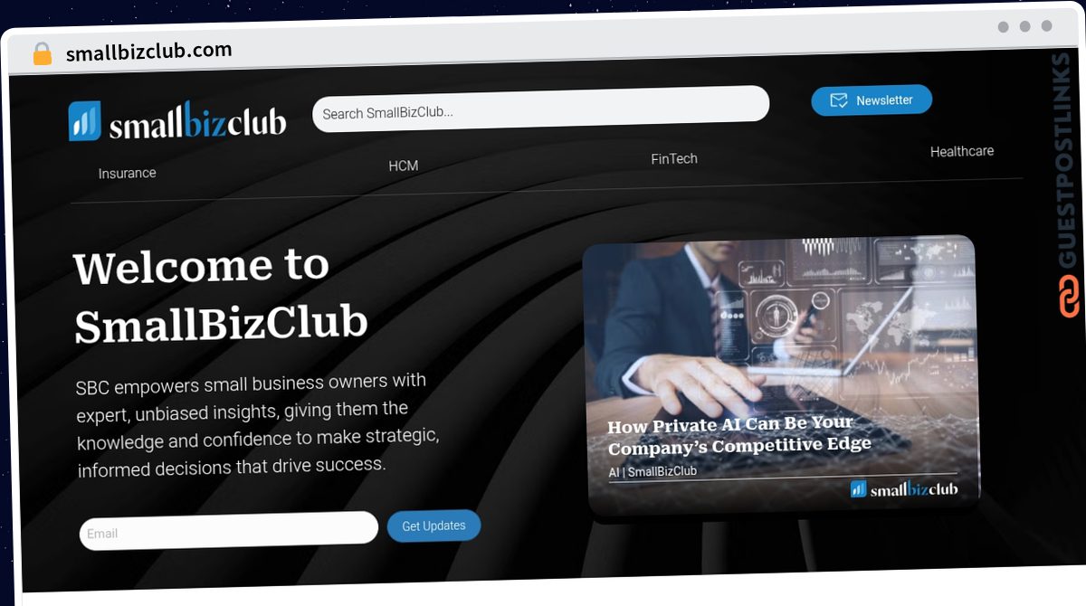 Publish Guest Post on smallbizclub.com