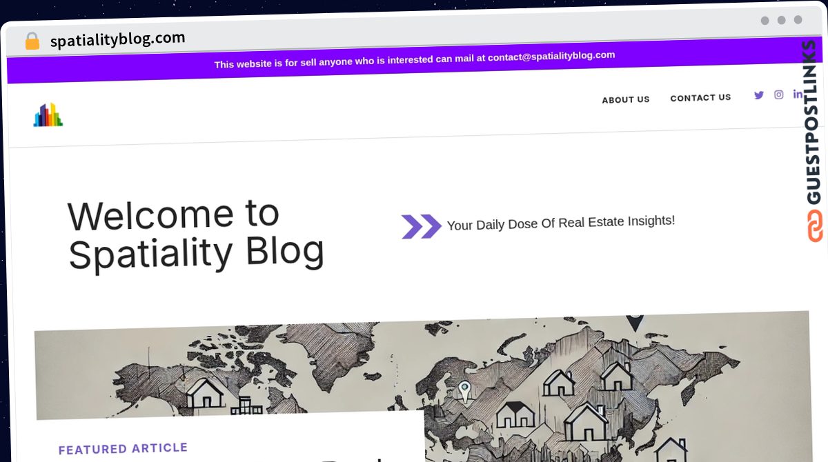 Publish Guest Post on spatialityblog.com