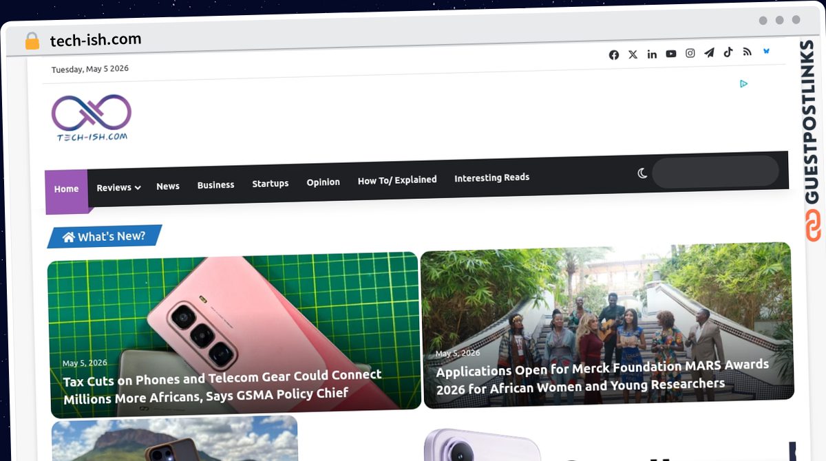 Publish Guest Post on tech-ish.com