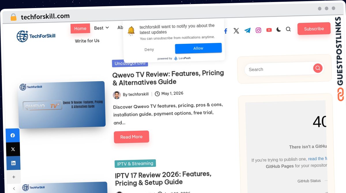 Publish Guest Post on techforskill.com