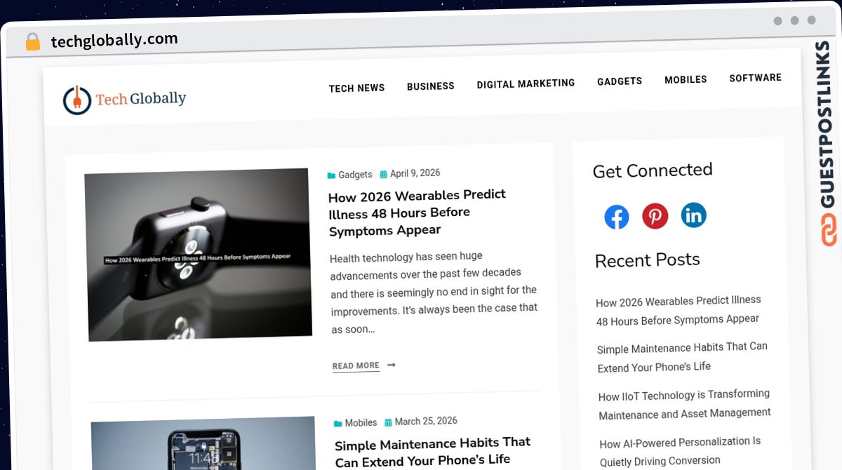 Publish Guest Post on techglobally.com