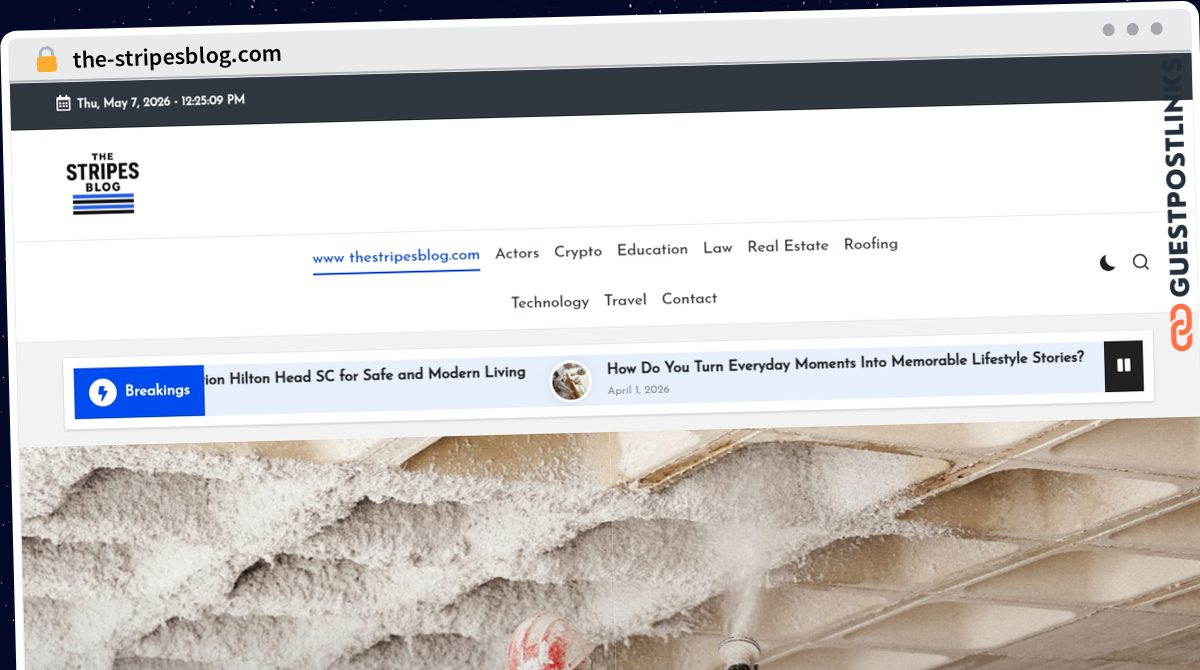 Publish Guest Post on the-stripesblog.com