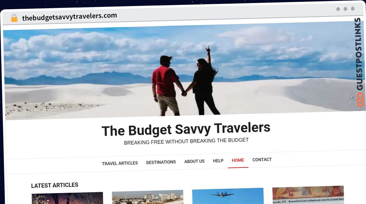 Publish Guest Post on thebudgetsavvytravelers.com