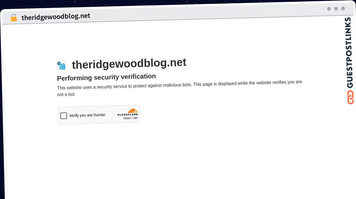 Publish Guest Post on theridgewoodblog.net