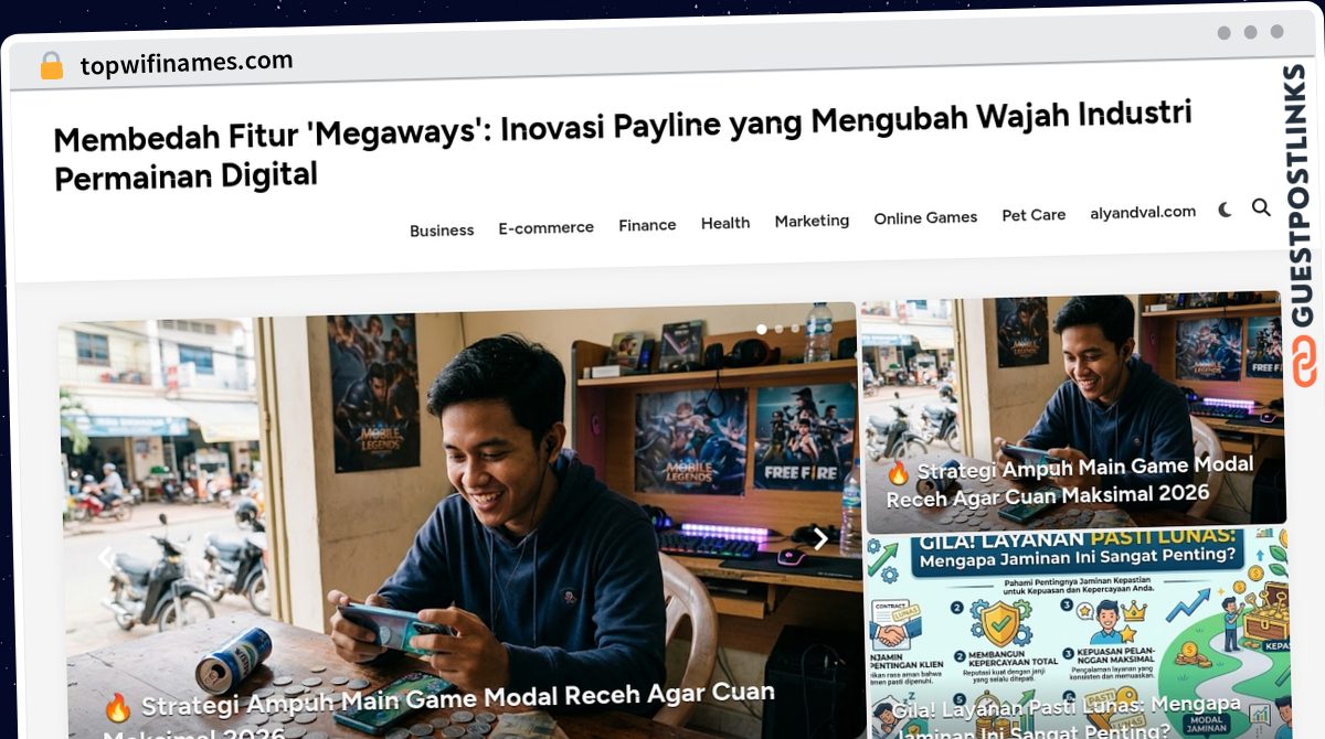 Publish Guest Post on topwifinames.com