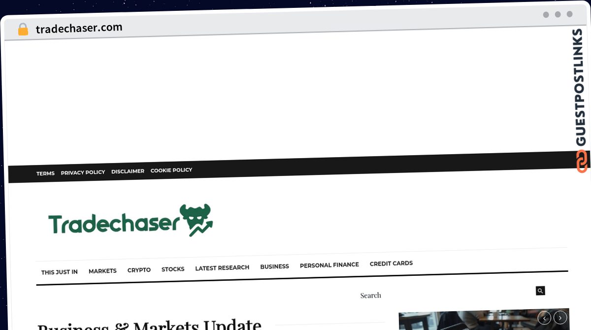 Publish Guest Post on tradechaser.com