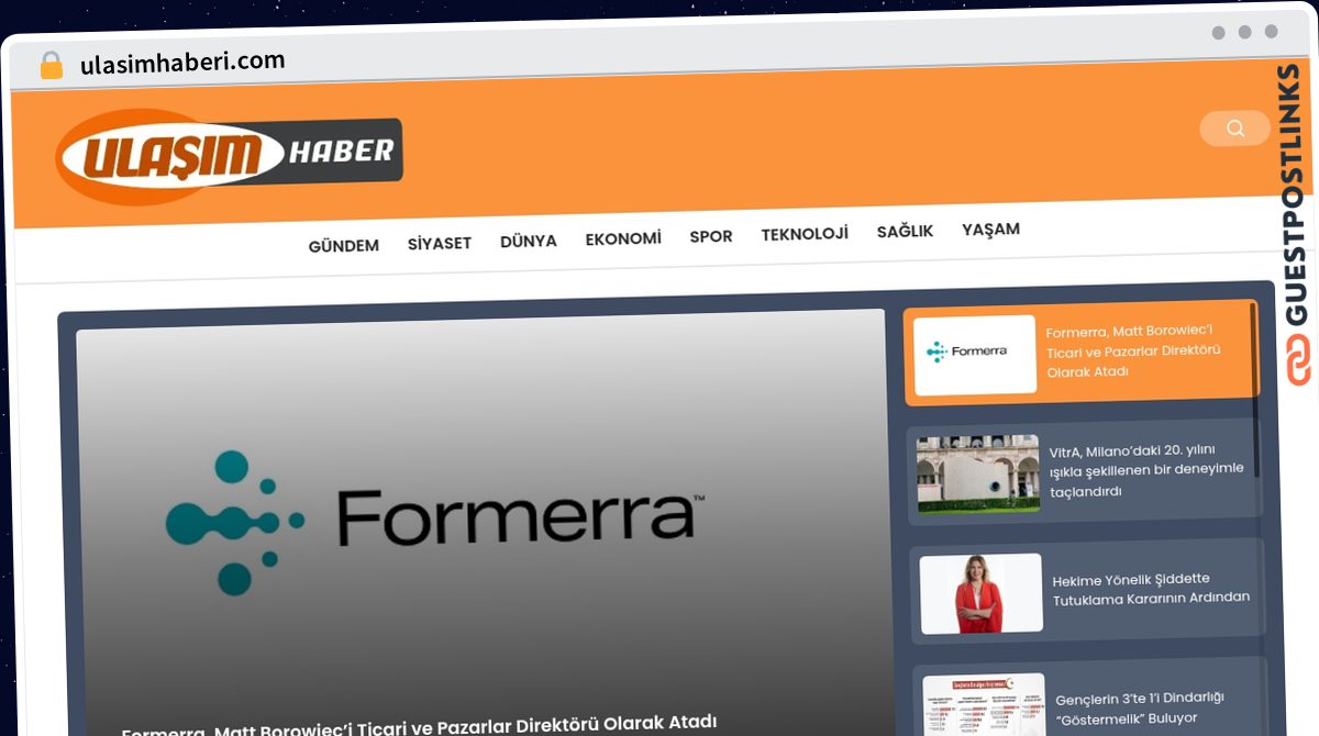 Publish Guest Post on ulasimhaberi.com
