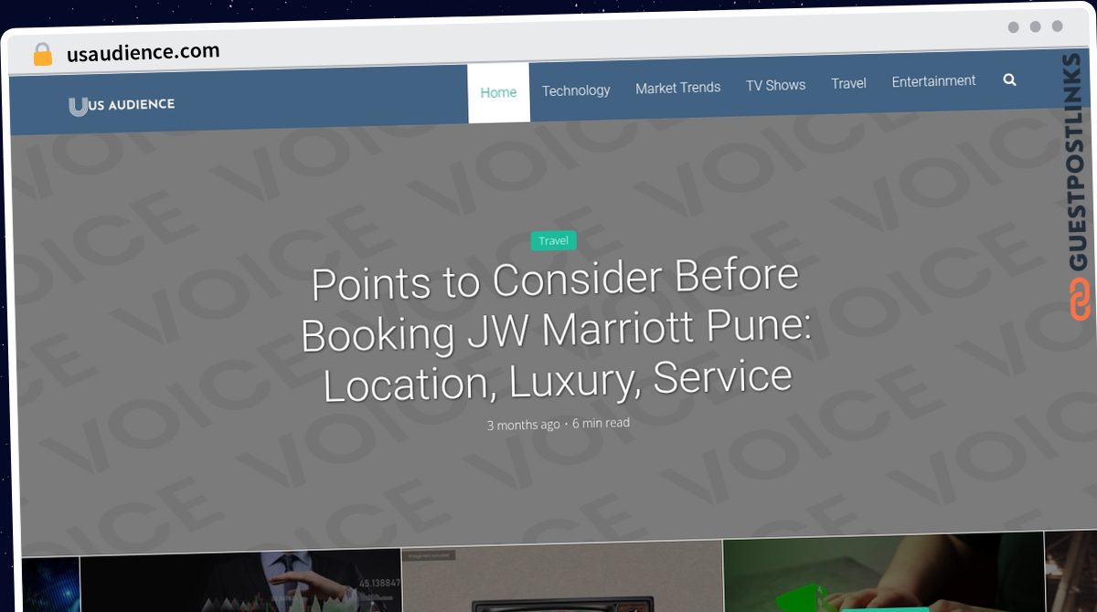 Publish Guest Post on usaudience.com
