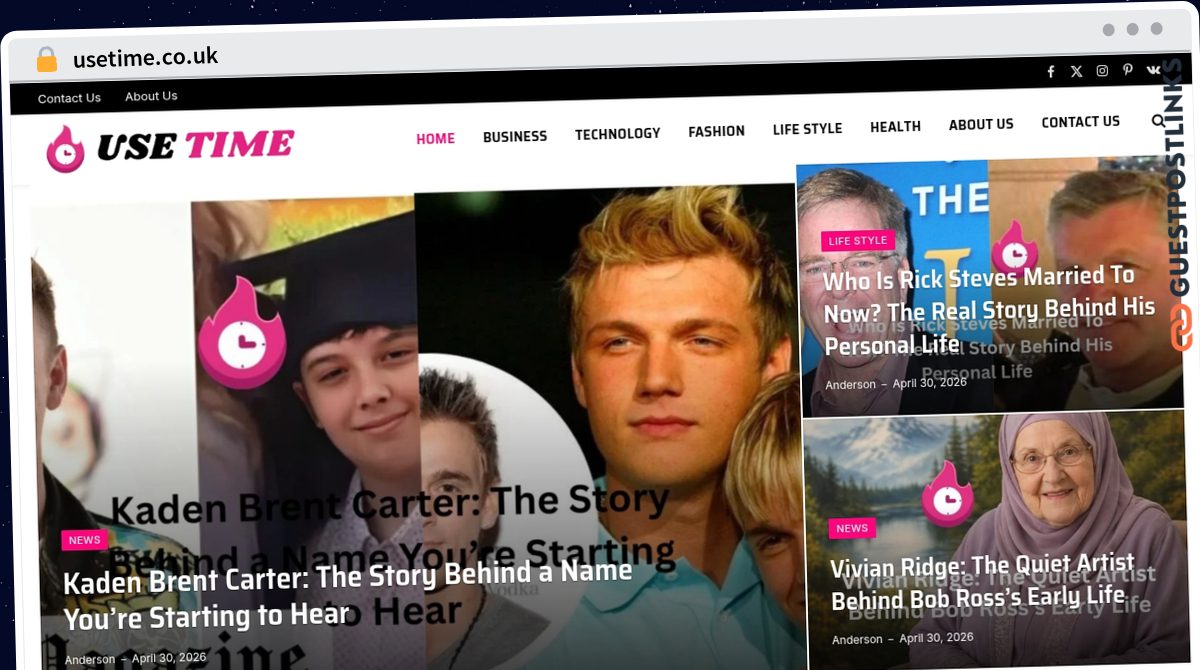 Publish Guest Post on usetime.co.uk