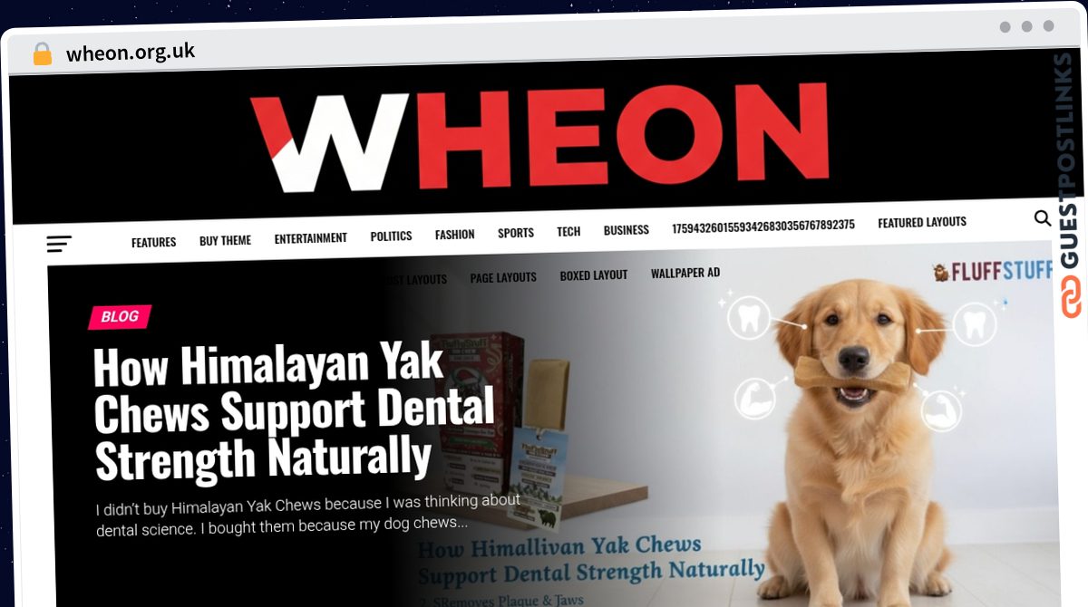 Publish Guest Post on wheon.org.uk