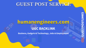 Buy Guest Post on humanengineers.com