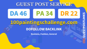 Buy Guest Post on 100paintingschallenge.com