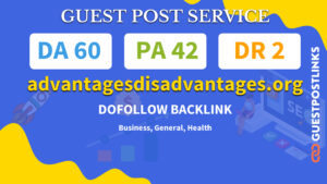 Buy Guest Post on advantagesdisadvantages.org
