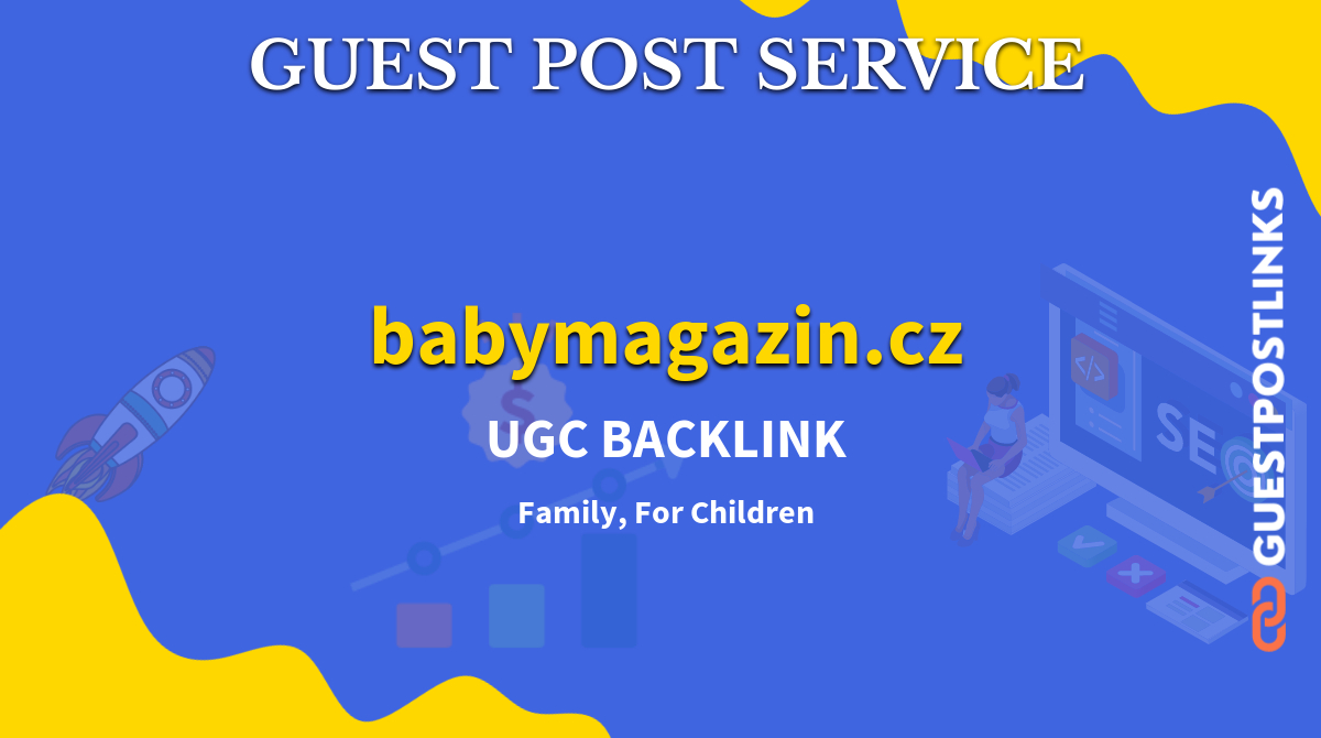 Buy Guest Post on babymagazin.cz
