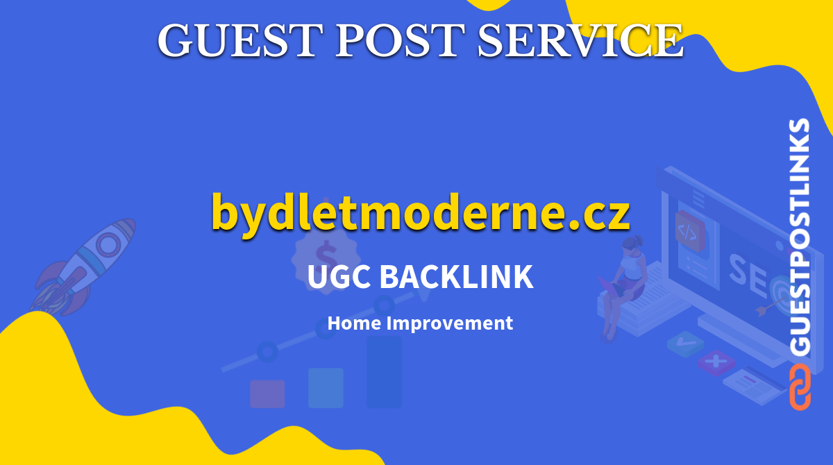 Buy Guest Post on bydletmoderne.cz