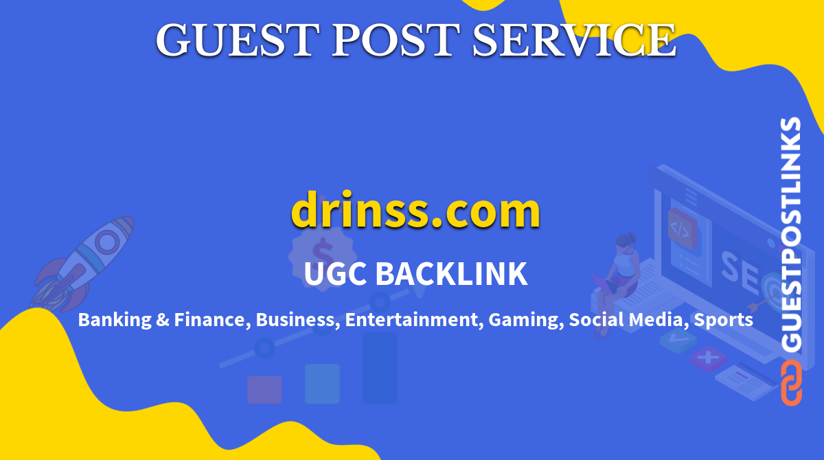 Buy Guest Post on drinss.com