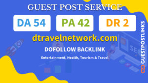 Buy Guest Post on dtravelnetwork.com
