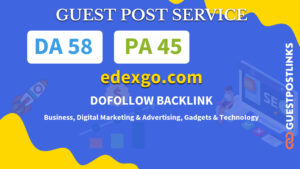 Buy Guest Post on edexgo.com