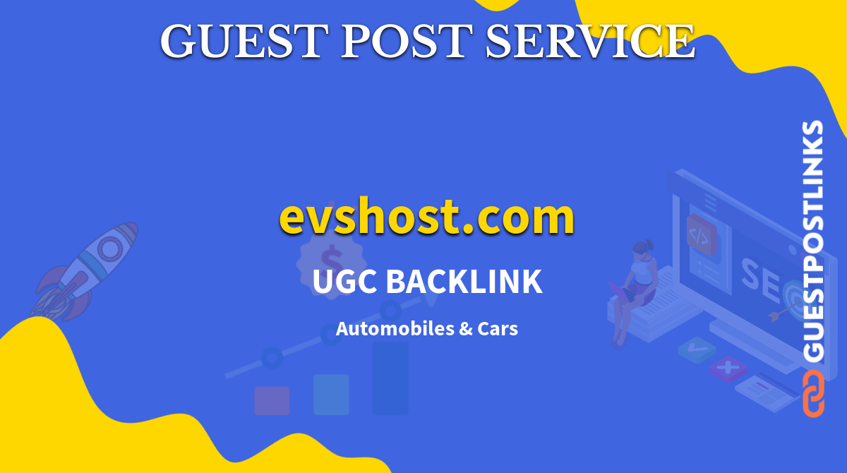 Buy Guest Post on evshost.com