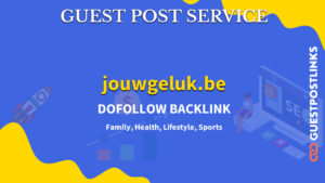 Buy Guest Post on jouwgeluk.be