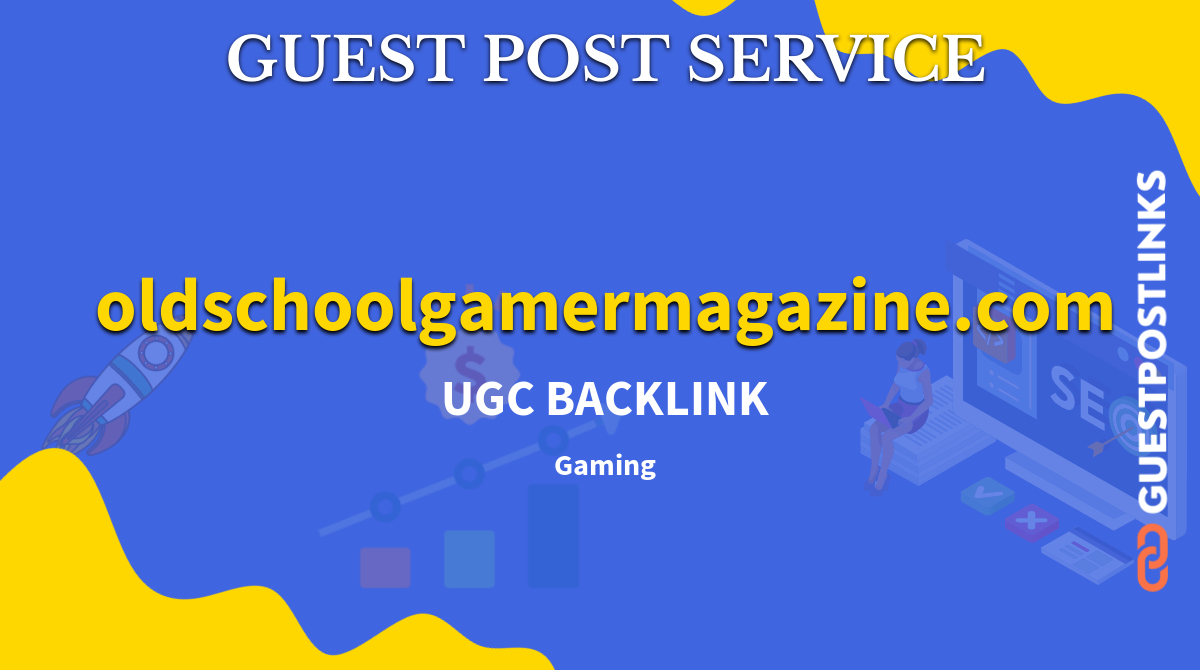 Buy Guest Post on oldschoolgamermagazine.com