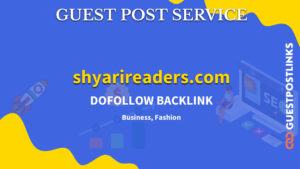 Buy Guest Post on shyarireaders.com