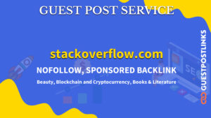 Buy Guest Post on stackoverflow.com