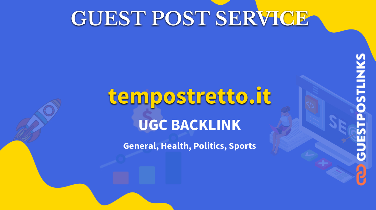 Buy Guest Post on tempostretto.it