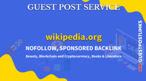 Buy Guest Post on wikipedia.org