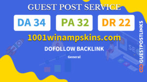 Buy Guest Post on 1001winampskins.com
