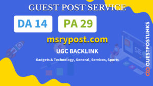 Buy Guest Post on msrypost.com