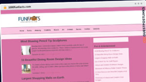 Publish Guest Post on 1000funfacts.com