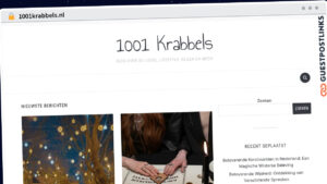 Publish Guest Post on 1001krabbels.nl